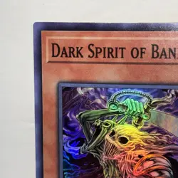 Dark Spirit of Banishment LED5-EN002 Super Rare 1st Edition NM Yugioh TCG - Image 2