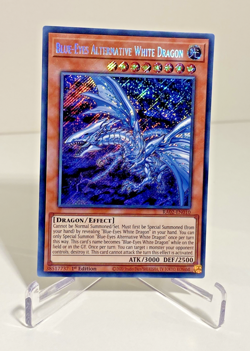 Yugioh / Blue-Eyes Alternative White Dragon / RA02-EN010 / Secret Rare / 1st Ed - Image 1