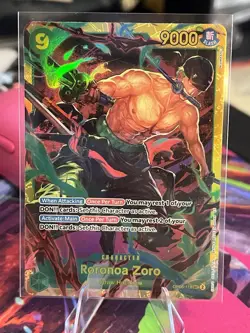 Roronoa Zoro One Piece OP06-118 Secret Rare Wings of the Captain - Image 1