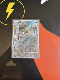 Slowpoke 204/198 Scarlet Violet Base Set Illustration Rare Pokemon Card best - Image 1