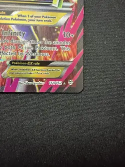 Pokemon TCG Breakthrough M Mega Mewtwo EX Full Art Ultra #160/162 LP - Image 4