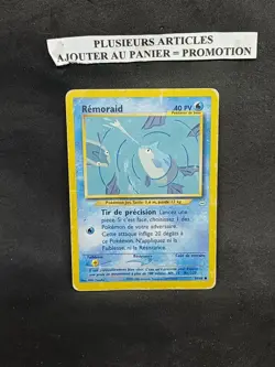 Carte Pokemon Remoraid 50/64 Edition 2 Ed 2 Neo Revelation Wizards FR - Image 1