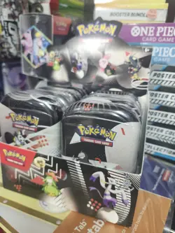 Pokemon Black Bolt White Flare Unova Mini Tin Display (8 Tins) - Image 2