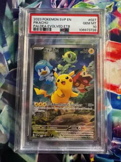 🔥PSA 10🔥 - 2023 POKEMON SVP EN PIKACHU - Image 1