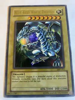 Blue-Eyes White Dragon - JMP-001 - YuGiOh! Shonen Jump Promo - Ultra Rare - HP - Image 1