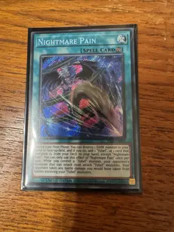Nightmare Pain 25LP-EN005 Secret Rare Limited Edition NM Yugioh - Image 1