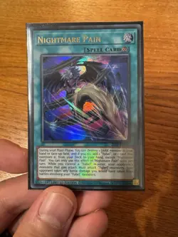 Nightmare Pain 25LP-EN005 Emblazoned Ultra Rare Limited Edition NM Yugioh - Image 1