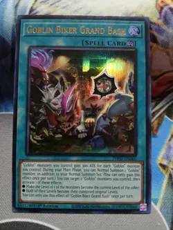 Yugioh Goblin Biker Grand Bash Ultra Rare PHNI-EN060 1st Ed Near Mint - Image 1
