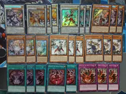 Yugioh White Forest Deck Core 27 Card Playsets LP/NM 1st Astellar Elzette Tales - Image 1