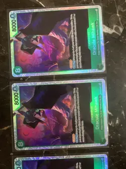 Dracule Mihawk OP12-030 SR Legacy of the Master ONE PIECE Card English PLAYSETX4 - Image 3