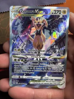 Zeraora VSTAR GG43/GG70 Crown Zenith Galarian Gallery Pokemon TCG NM - Image 3