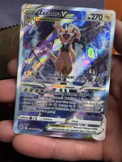 Zeraora VSTAR GG43/GG70 Crown Zenith Galarian Gallery Pokemon TCG NM - Image 4