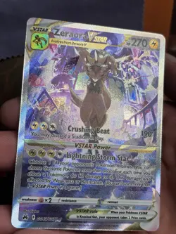 Zeraora VSTAR GG43/GG70 Crown Zenith Galarian Gallery Pokemon TCG NM - Image 5