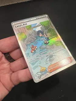 Pokemon Twilight Masquerade Lana's Aid 219/167 Special Illustration Rare NM - Image 3