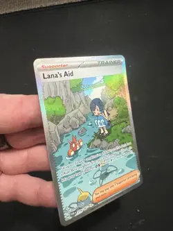Pokemon Twilight Masquerade Lana's Aid 219/167 Special Illustration Rare NM - Image 4
