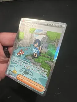 Pokemon Twilight Masquerade Lana's Aid 219/167 Special Illustration Rare NM - Image 5