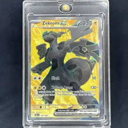 Zekrom ex 158/086 Black Bolt Holo BLK EN Pokemon Illustration Rare - Image 1