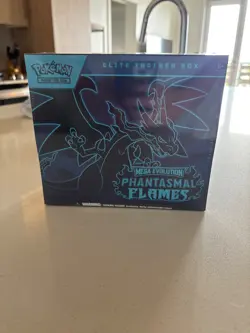 Pokemon TCG Mega Evolution Phantasmal Flames Elite Trainer Box ETB SEALED NEW! - Image 1