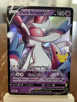 Pokemon Dark Sylveon V SWSH134 SWSH Promo Holo Basic 180 HP Card - Image 1