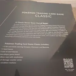 POKEMON TCG CLASSIC COLLECTION BOX SET BLACK ENGLISH NEW & SEALED Unopened Rare - Image 3