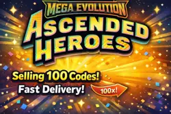 100x Ascended Heroes Codes Booster Pokemon TCG LIVE - PTCGL *DIGITAL IN-HAND* - Image 1