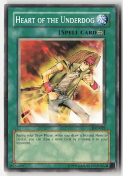 Yugioh - Heart of the Underdog IOC-032 Unlimited - Invasion of Chaos - Image 1
