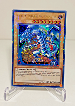 Yugioh / Blue-Eyes White Dragon / HAC1-DE001 / Ultra Parallel Rare / 1st ED - Image 1