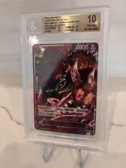 St. Topman Warcury Special Alt Art Rare OP13-089 Carrying On His Will One Piece - Image 1