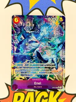 Enel Alt Art (AA) SR OP15-060 Adventure on Kami's Island One Piece CCG - Image 1
