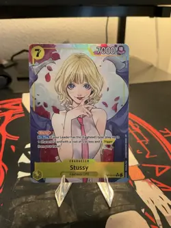 One Piece - Stussy (Alternate Art) OP13-110 Carrying On His Will Foil - Image 1