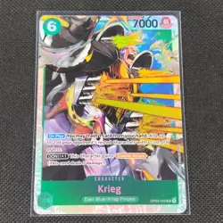 Krieg - OP03-025 - SR - Pillars Of Strength - NM/M - Image 1