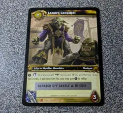 Landro Longshot - WoW TCG Loot Card - Unscratched game code - World of Warcraft - Image 2
