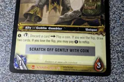 Landro Longshot - WoW TCG Loot Card - Unscratched game code - World of Warcraft - Image 5