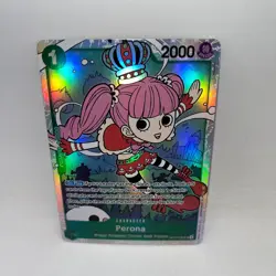 Perona OP12-034 Super Rare Legacy of the Master One Piece Foil Near Mint - Image 1