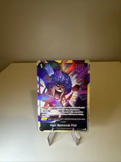 Hair Removal Fist Premium Card Collection V5 One Piece Card Game English - Image 1