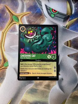 Cheshire Cat From the Shadows 75/204 Super Rare Disney Lorcana Non-Foil - Image 1