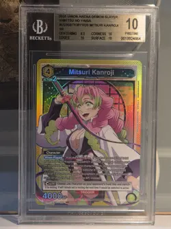 2025 Union Arena Demon Slayer - Mitsuri Kanroji - SR Foil (BGS 10 Pristine) - Image 1
