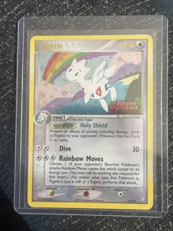 Togetic Reverse Holo Stamp 14/109 EX Team Rocket Returns - Pokemon Card 2004 - Image 2