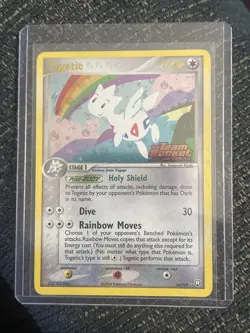 Togetic Reverse Holo Stamp 14/109 EX Team Rocket Returns - Pokemon Card 2004 - Image 3