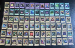 Yu-Gi-Oh LOB Bundle 78 Cards – Legend of Blue Eyes White Dragon Vintage Job Lot - Image 1
