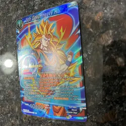 Son Goku Heavy Hitter PRERELEASE Foil Dragon Ball Super Card Game | NM - Image 2
