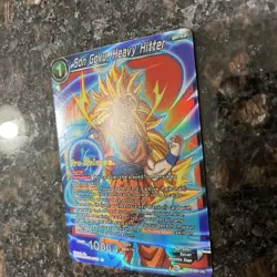 Son Goku Heavy Hitter PRERELEASE Foil Dragon Ball Super Card Game | NM - Image 5