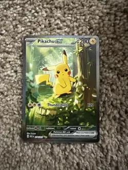 Pikachu ex SIR 276/217 Mega Evolution Ascended Heroes Pokemon Card NM Pack Fresh - Image 1