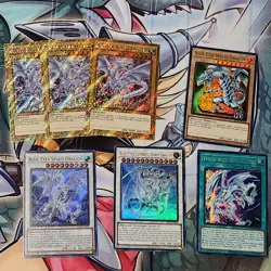 Blue Eyes Card Lot Yugioh - Image 1