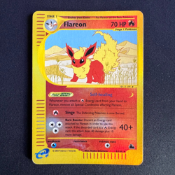 Flareon 8/144 Reverse Holo Rare Pokemon TCG Skyridge Vintage Card - Image 1