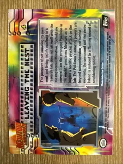 Pokemon Card LEAVING THE NEST #4 Mewtwo Strikes Back Black Logo Topps - LP - Image 2