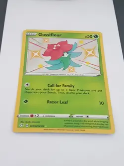 Gossifleur SV010/SV122 Shining Fates Shiny Vault Shiny Rare Pokemon Card - NM - Image 1