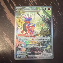 Koraidon EX Full Art Illustration Rare Holo Pokemon Card 247/198 SV01 230 HP - Image 1