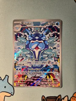 Palafin - 200/197 - Pokemon Obsidian Flames Illustration Rare Card NM - Image 1