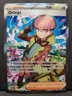 Ortega 219/197 Obsidian Flames Full Art Ultra Rare Pokemon TCG Card NM - Image 1